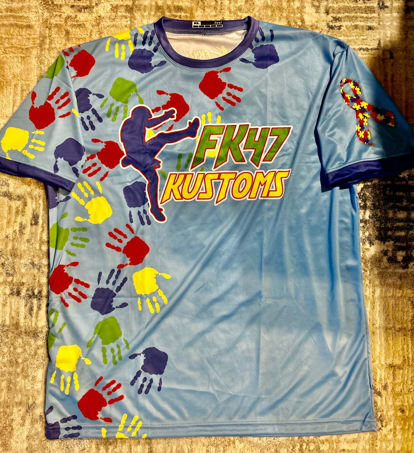 FK47 Autism Jersey - Blue